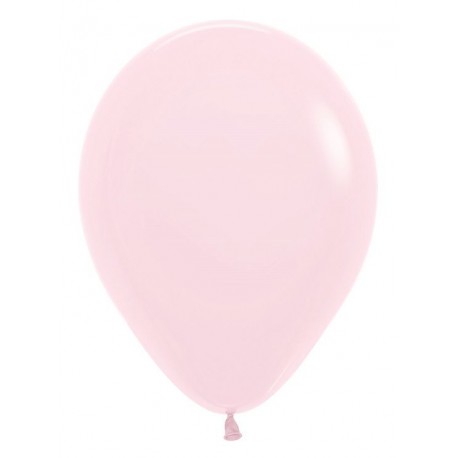 Globo Sempertex R12 30 cm Rosa pastel 12 uds