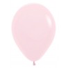 Globo Sempertex R12 30 cm Rosa pastel 12 uds