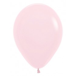 Globo Sempertex R12 30 cm Rosa pastel 50 uds