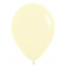 Globo Sempertex R12 30 cm Amarillo pastel 12 uds