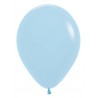 Globo Sempertex R12 30 cm Azul pastel 50 uds
