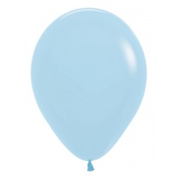 Globo Azul Pastel R5 12,5 cm 100 uds Sempertex