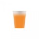 Vasos cumpleanos naranjas 8 uds