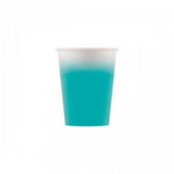 Vasos cumpleanos Verde menta 8 uds