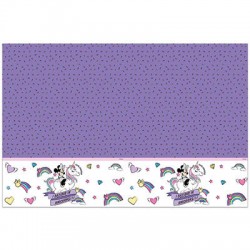 Mantel Minnie Mouse unicornio 120x180 cm