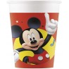 Vasos cumpleaños Mickey Mouse 8 uds