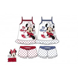 Pijama minnie mouse azul 8 años