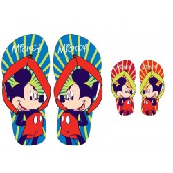 Chanclas mickey mouse playa o piscina talla 34-35 rojas