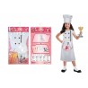 Disfraz cocinera chef para niña 3-6 años