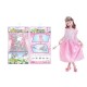 Disfraz princesa rosa para niña 3-6 años