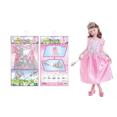 Disfraz princesa rosa para nina 3 6 anos