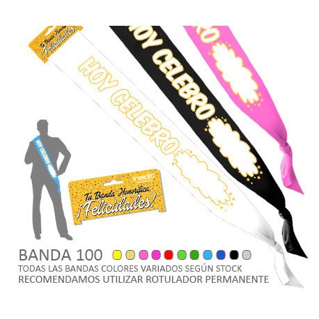 Banda hoy celebro personalizable