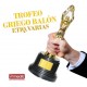 Figura oscar Trofeo balon para deportista