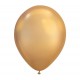 Globo Oro chorme qualates 25 uds 28 cm 11"