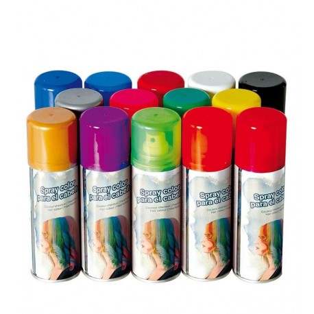 Spray para pelo tinte cabello 125 ml color amarillo 17094