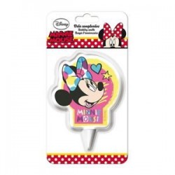 Vela de cumpleanos Minnie Mouse