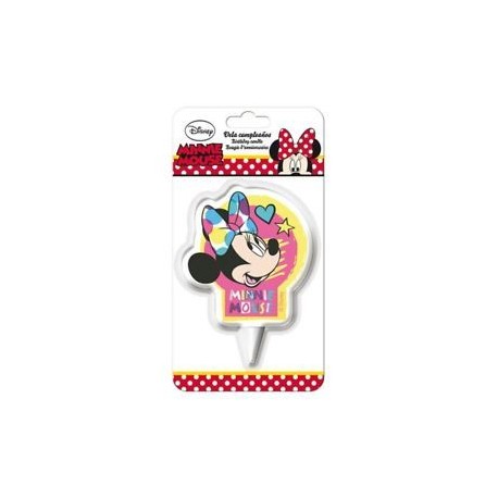 Vela de cumpleanos Minnie Mouse