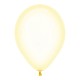 Globos cristal pastel amarillo 50 uds 30 cm