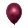 Globos Duo vinotinto cristal + solido 25 uds 30 cm