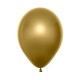 Globos Duo oro cristal solido 25 uds 30 cm