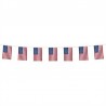 Banderin rectangular Usa 4 mt