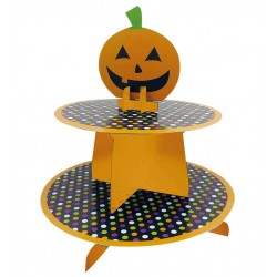 Soporte para magdalenas o cupcakes halloween 25 cm