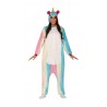 Disfraz pijama unicornio multicolor mujer L 42-44