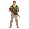 Disfraz mercenario soldado videojuego adulto