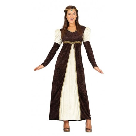 Disfraz princesa medieval mujer talla M 38 40