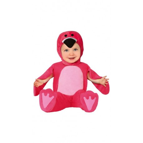 Disfraz flamenco rosa para bebe 6 12 meses