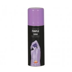 Maquillaje en espray lila 75 ml para pelo y cuerpo