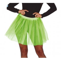 Tutu verde claro para mujer 40 cm