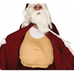 Barriga papa noel en tela