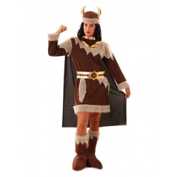 Disfraz vikinga para mujer talla S 38