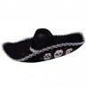 Sombrero mejicano día de los muertos