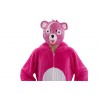 Máscara oso rosa látex similar Fornite
