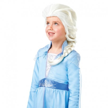 Peluca Elsa Frozen 2 para nina