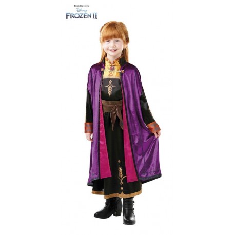 Disfraz Anna Frozen 2 deluxe talla 7 8 anos