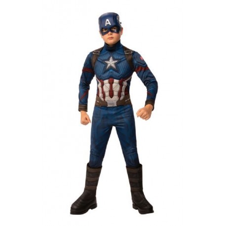 Disfraz Capitan America Endgame premium para nino talla 8 10 anos