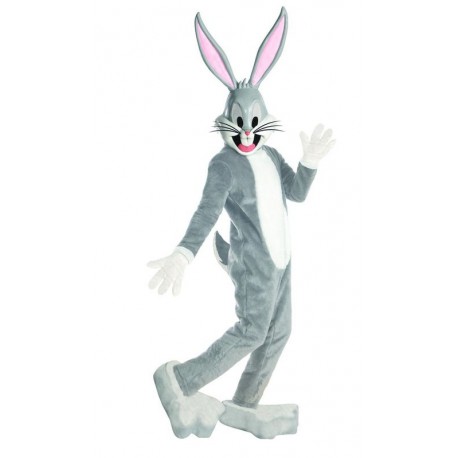 Disfraz Bugs Bunny original mascota cabezudo