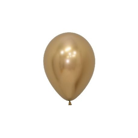 Globo Reflex Sempertex oro 50 uds de 30 cm R12