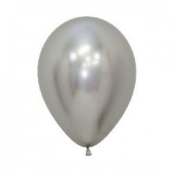 Globo Reflex Sempertex plata 50 uds de 30 cm R12