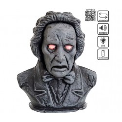 Figura halloween habla luz y sonido 34 cm