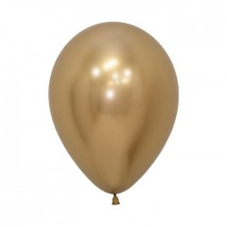 Globo reflex dorado R5 125 cm crome