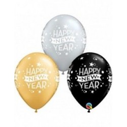 Globos año nuevo 25 uds