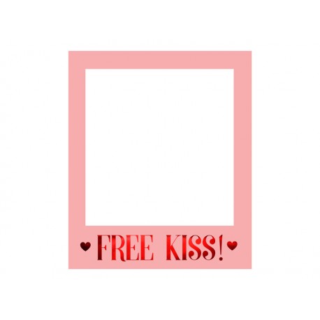 Marco fotos selfie 50x60 cm Free kiss