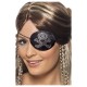 Parche pirata con calavera en strass