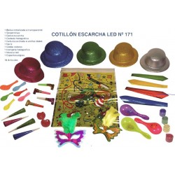 Bolsa de cotillon extra lujo con maraca led