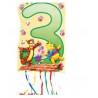 Piñata Winnie The Pooh numero 4 33x46 cm