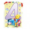 Piñata Winnie The Pooh numero 4 33x46 cm